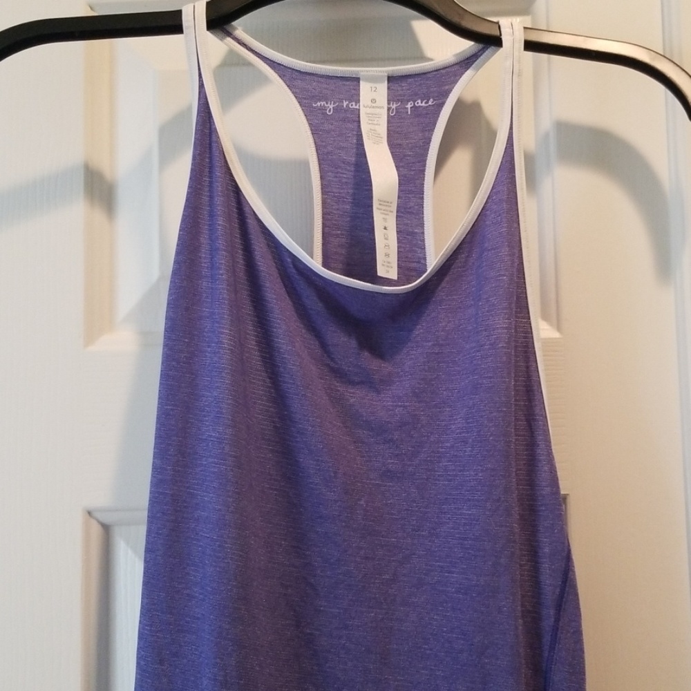 Blue tank